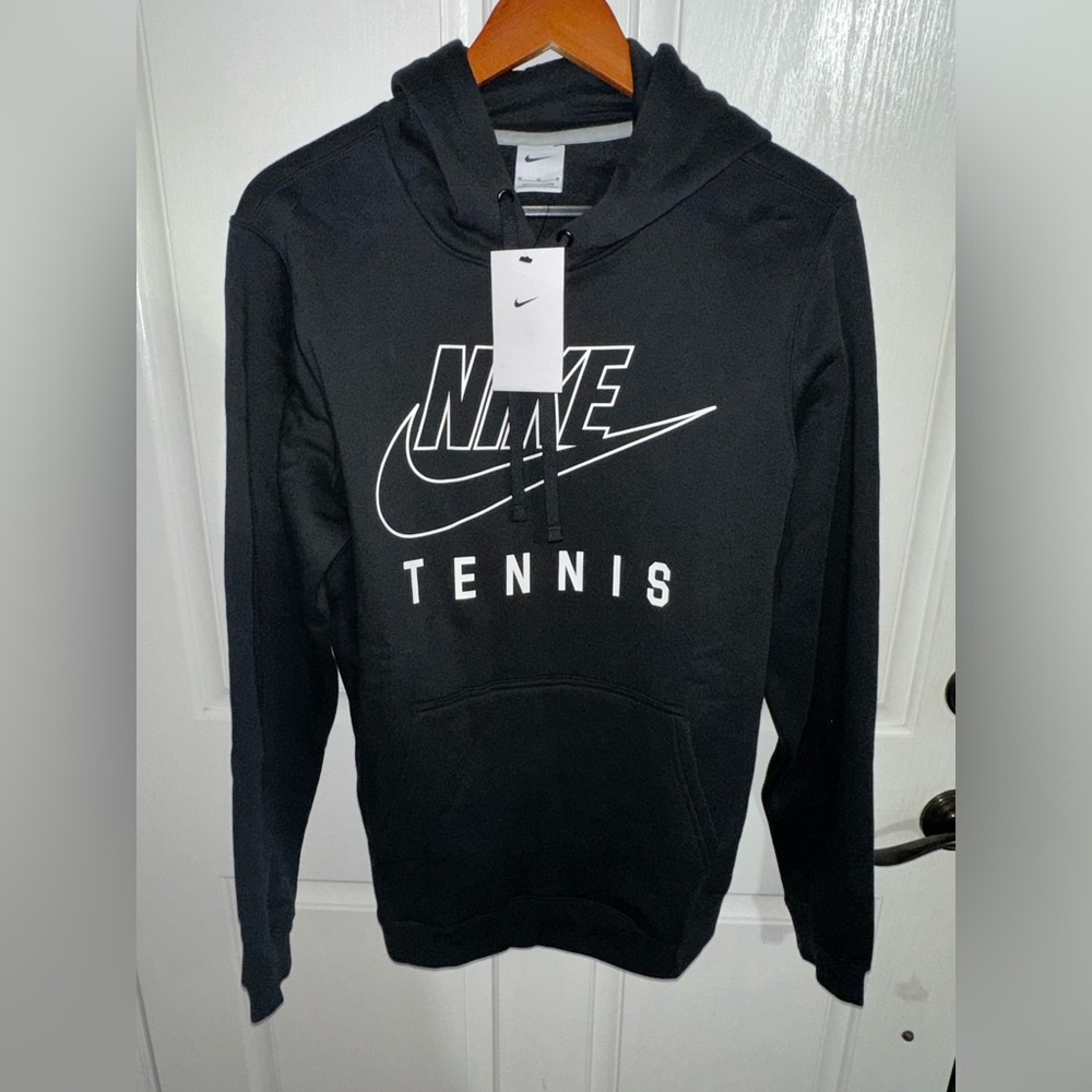 Nike Tennis Club Fleece Hoodie Black Men’s Medium NEW P029371-NKTN-001:900